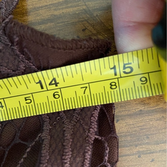 Francesca’s Cadie Bralette Floral Mini Dress Trixxe Brown Sz Medium - Picture 12 of 12